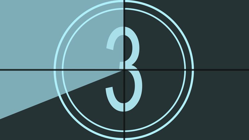 3 second countdown