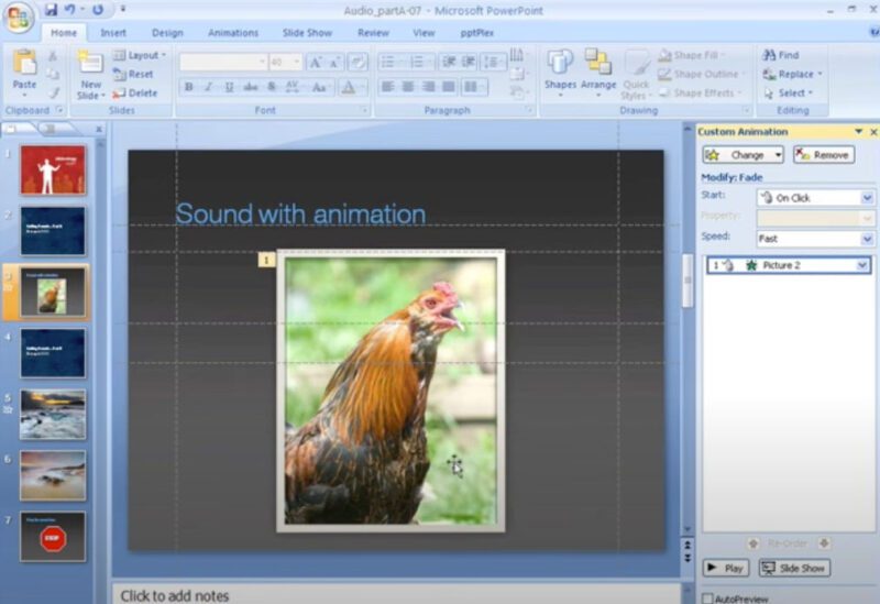 the power of audio in your presentation