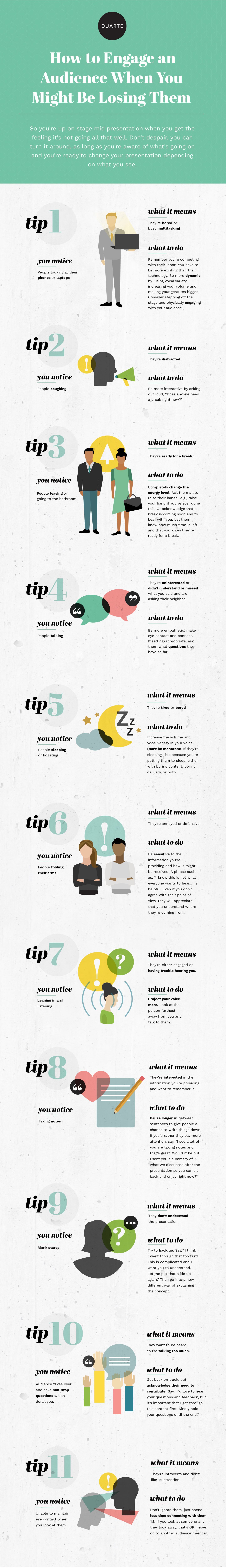 How to Engage an Audience When You Might Be Losing Them