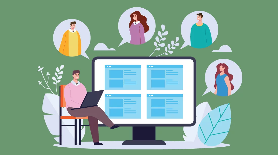 Cut through the noise how to design slides for Virtual presentations header
