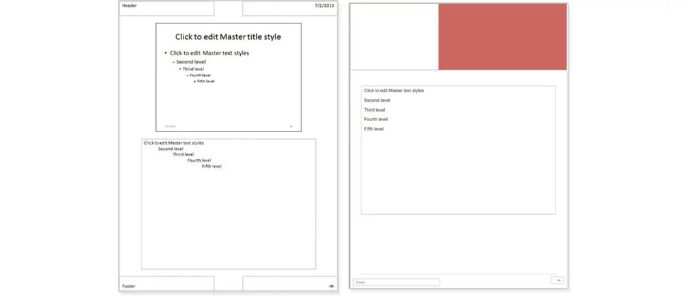 Presentation handouts outline