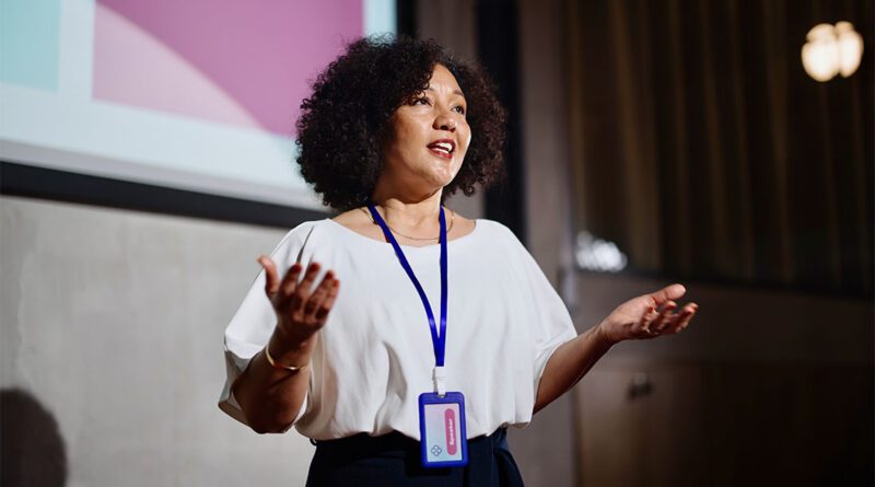 How executive presentation coaching unlocks your full potential header|Fortune 500 vice president testimonial Duarte Captivate workshop
