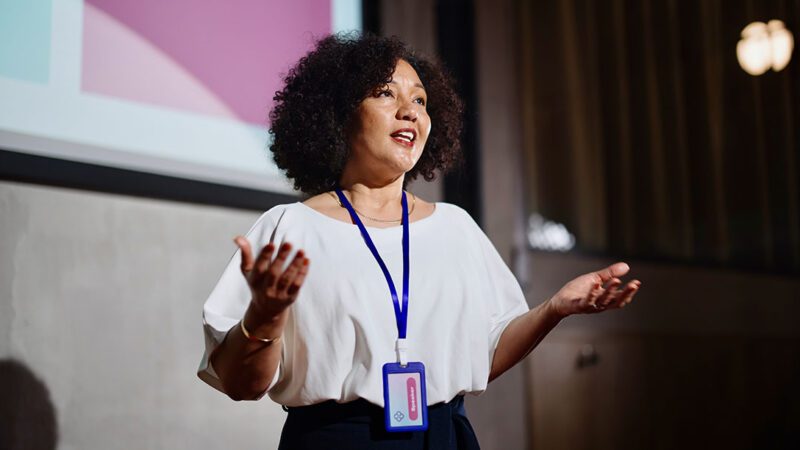 How executive presentation coaching unlocks your full potential header|Fortune 500 vice president testimonial Duarte Captivate workshop