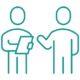 Speaker Coaching in-person coaching sessions icon