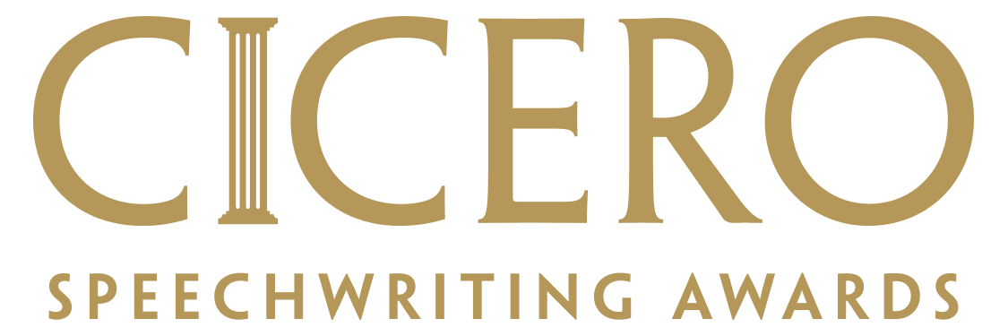 2026 Cicero Speechwriting Award